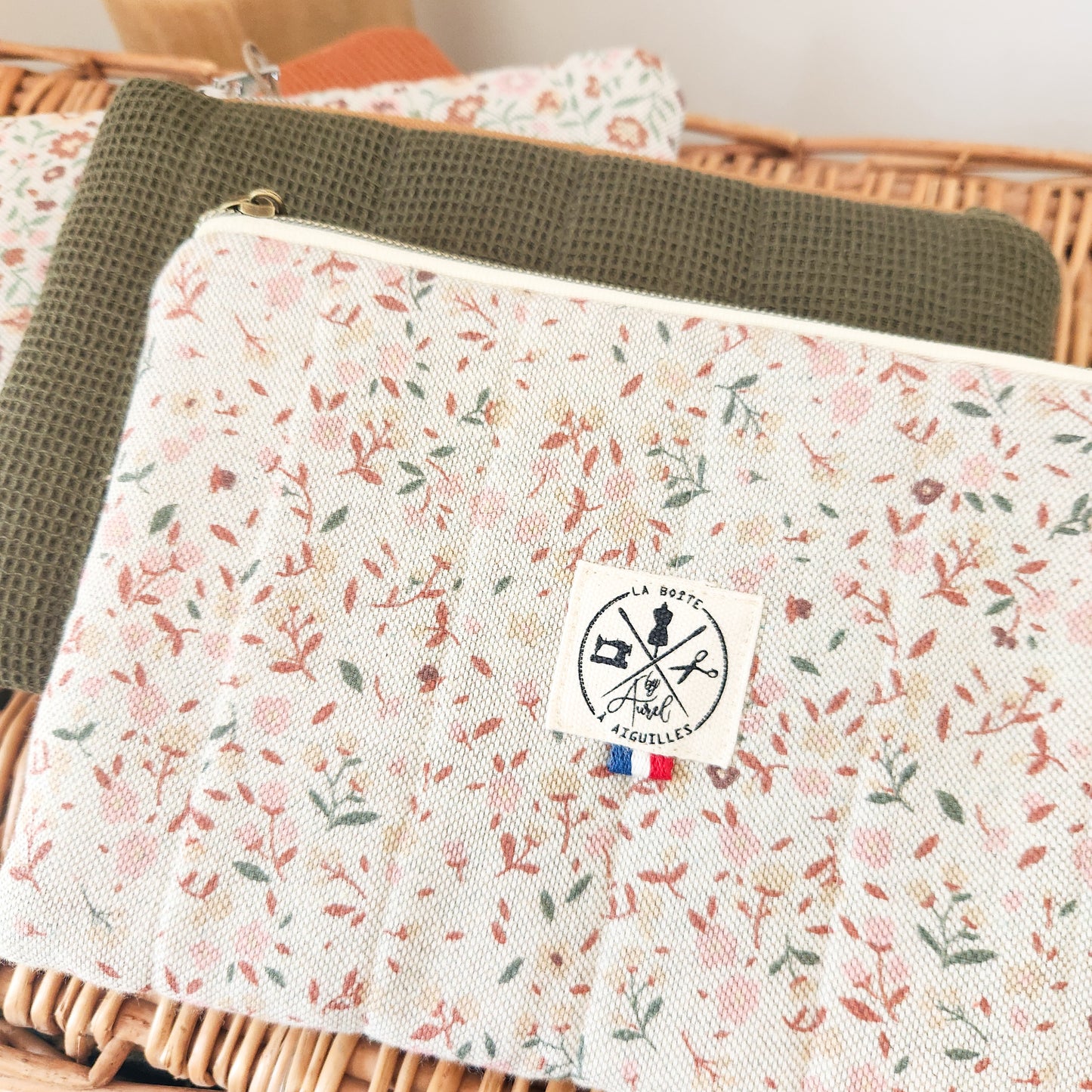 Pochette S Coton Louise / Ecru