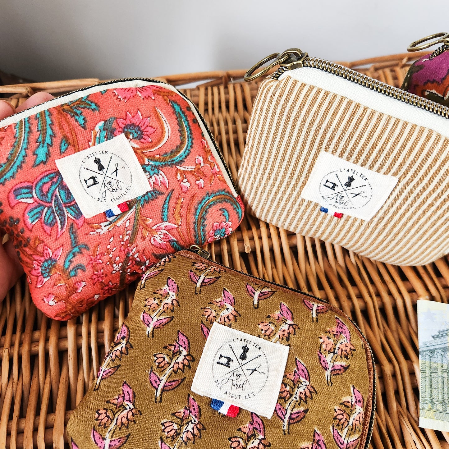 Porte Monnaie "Passe partout" à Motifs - Personnalisation