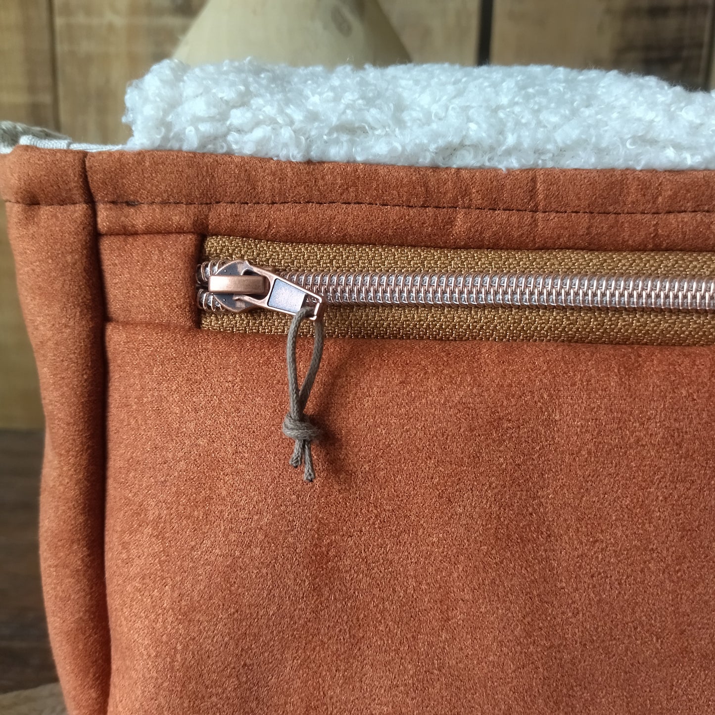 Sac Bandoulière Teddy Rouille
