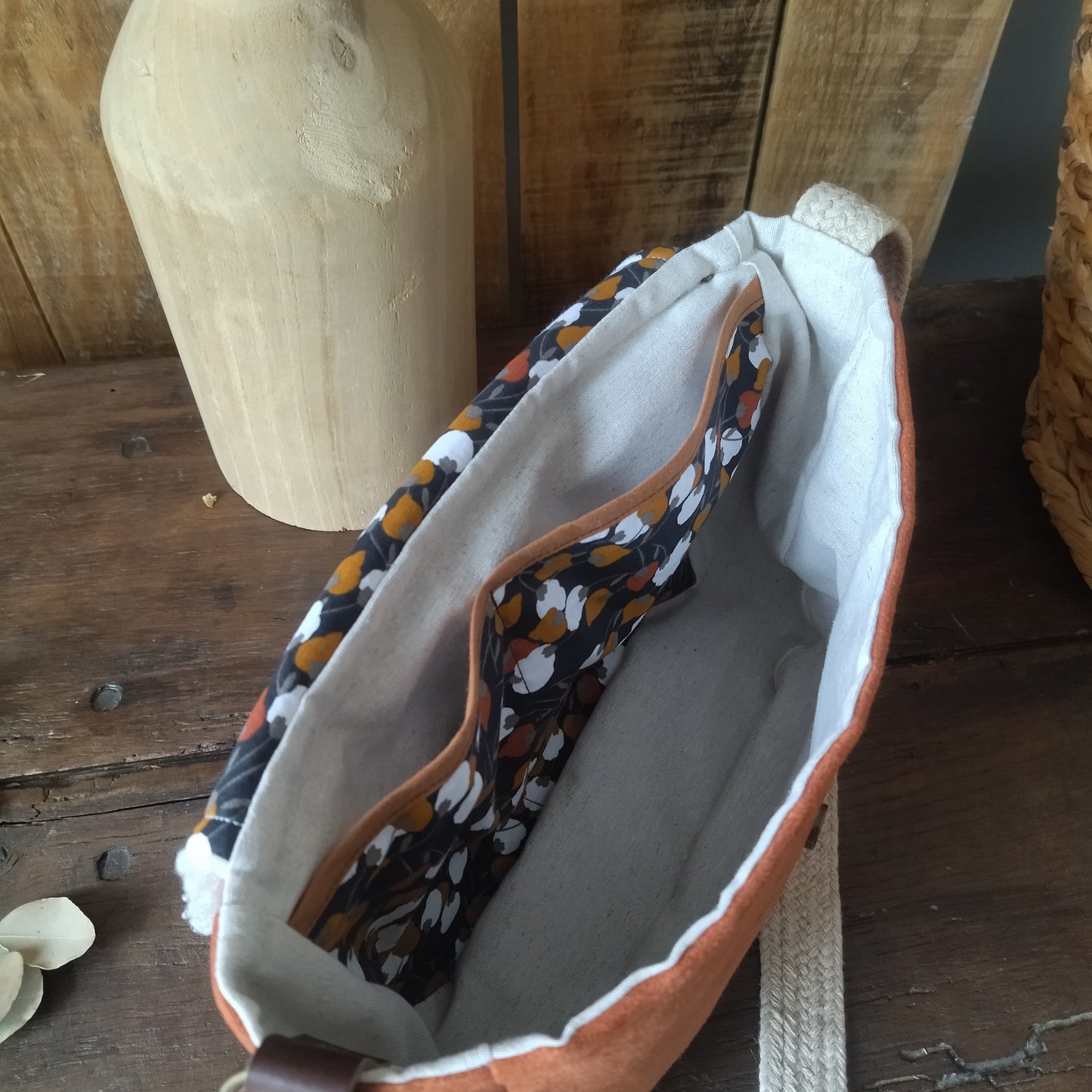 Sac Bandoulière Teddy Rouille