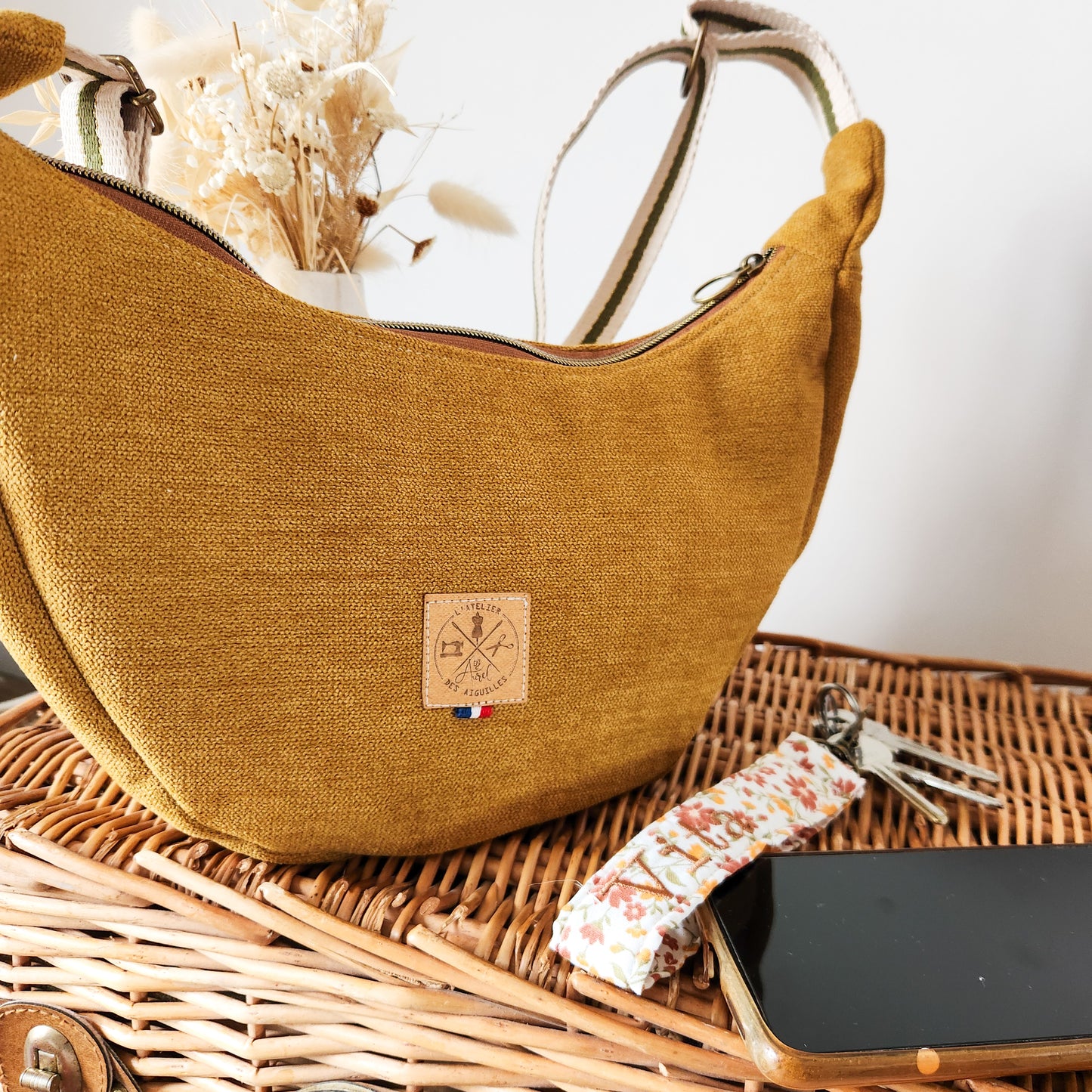 SAC DEMI LUNE S - Lisse