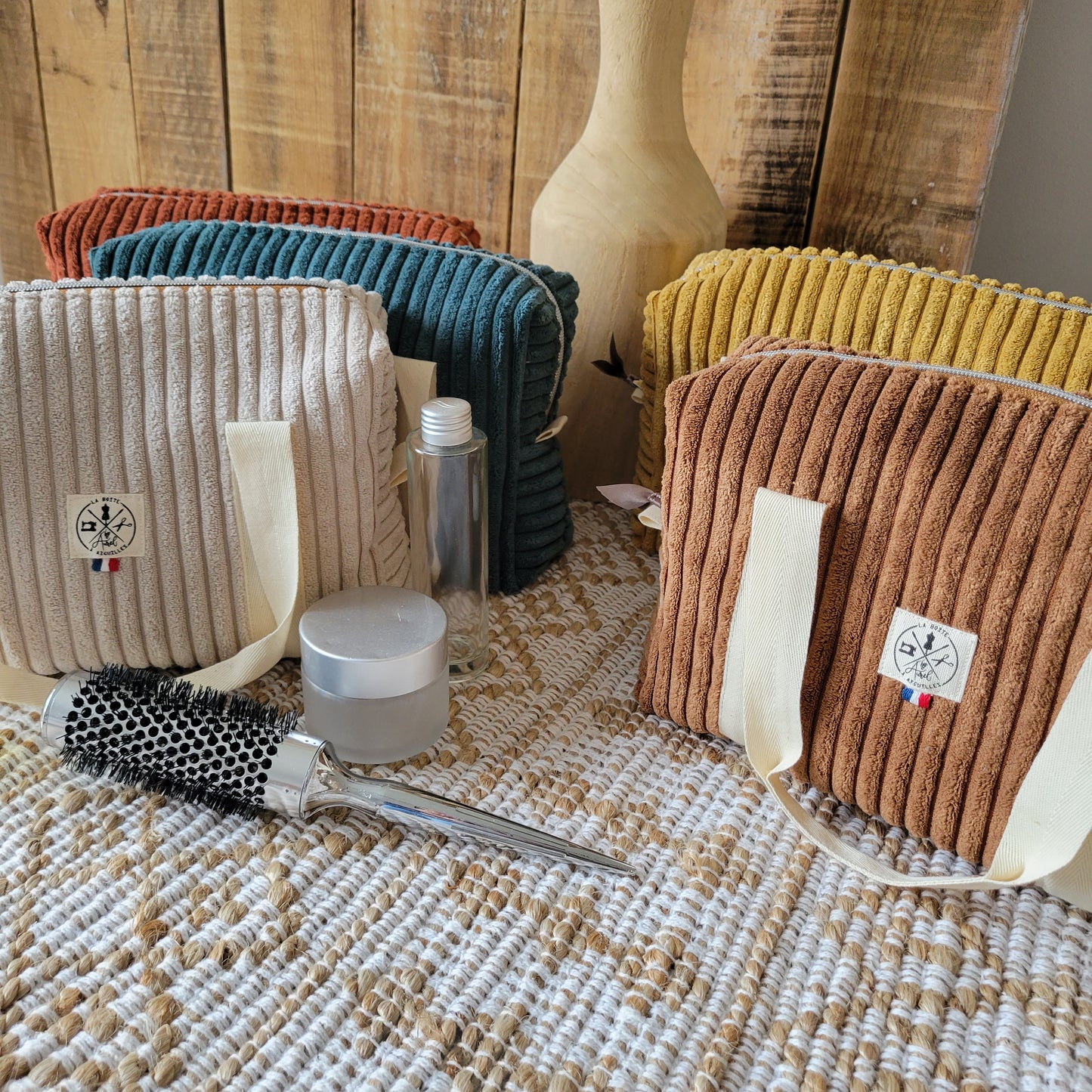 Trousse de Toilette XL Ecru