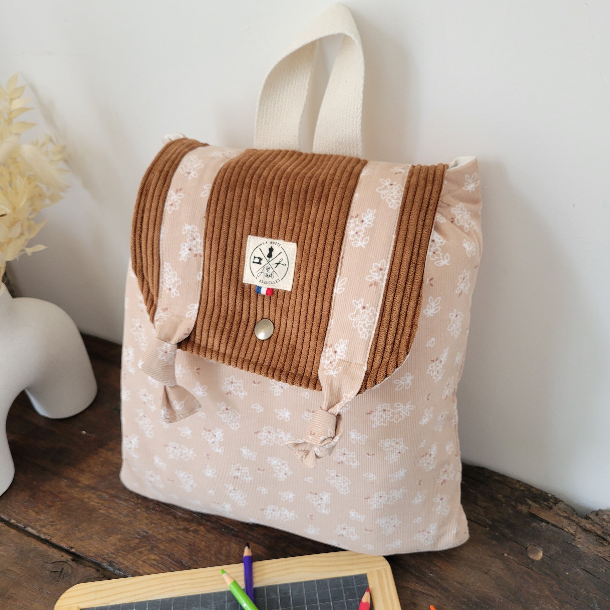 Dos Maternelle Tuto Sac Avec Rabat Patron Du Sac à Dos Gaspard