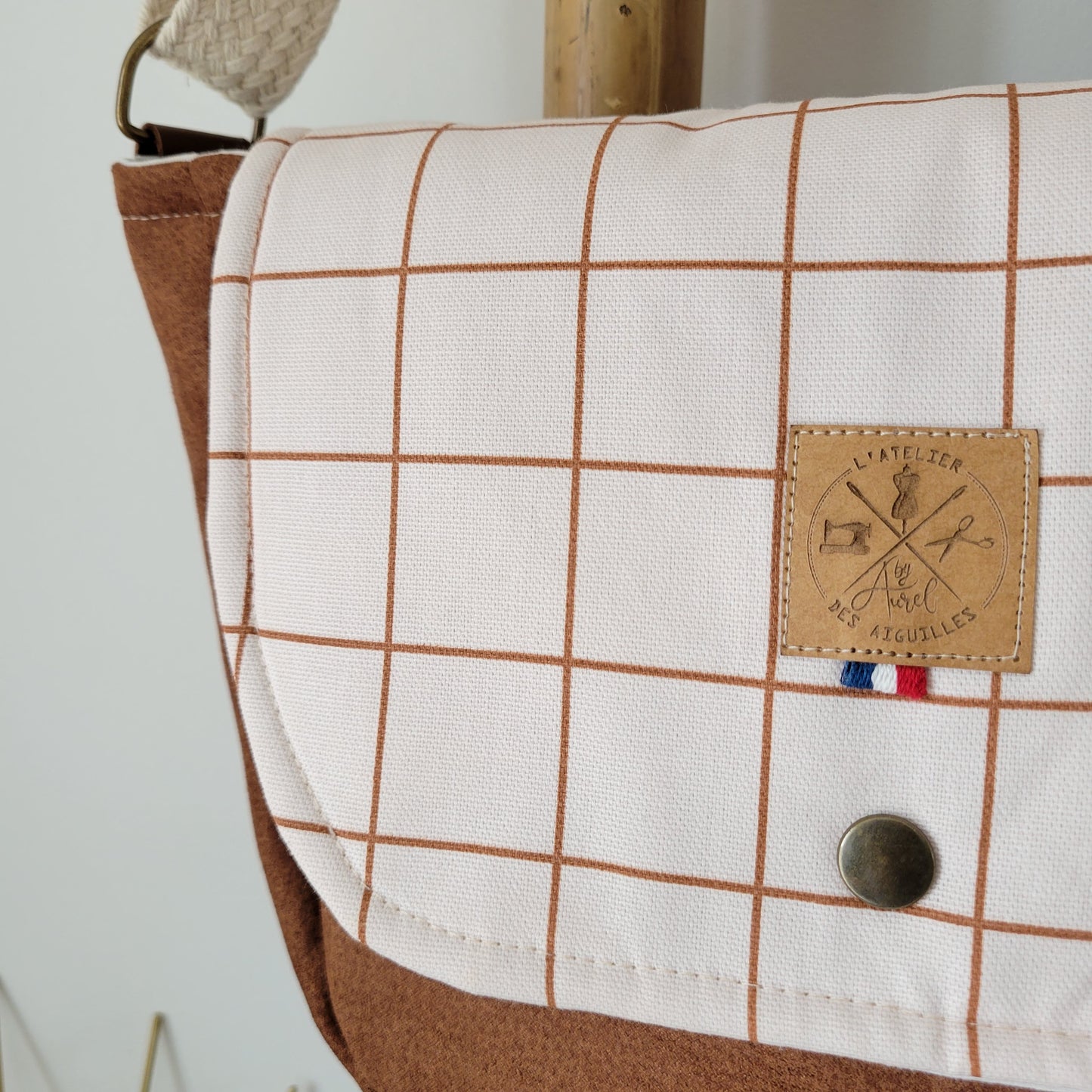 Sac Bandoulière "Carreaux"