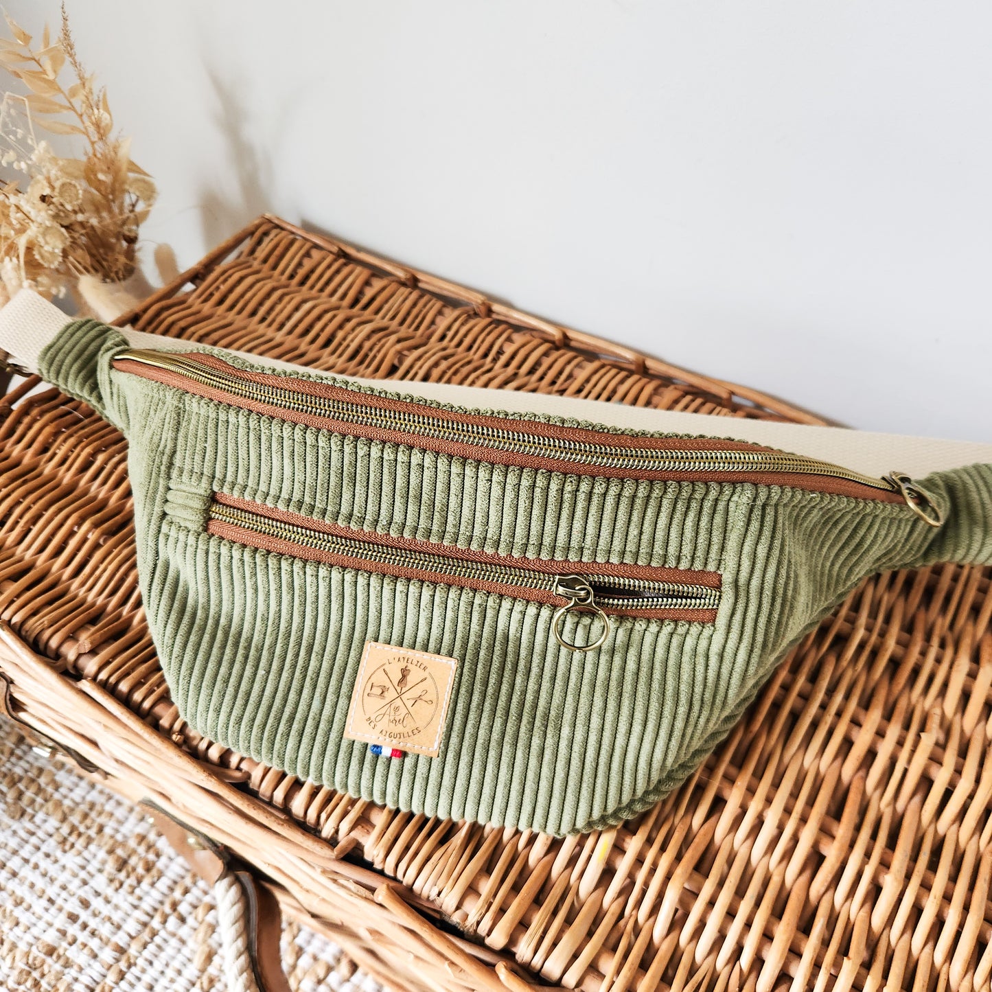 Banane 👨 Velours Kaki