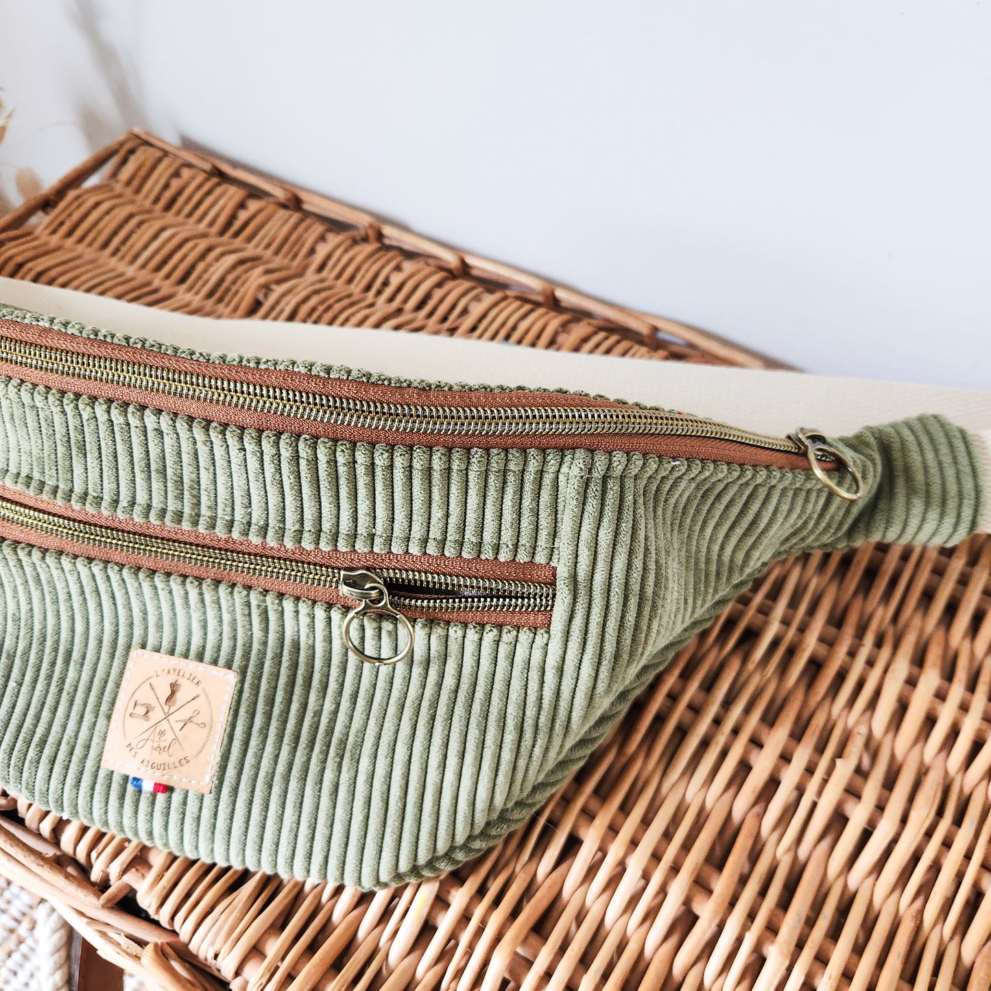 Banane 👨 Velours Kaki