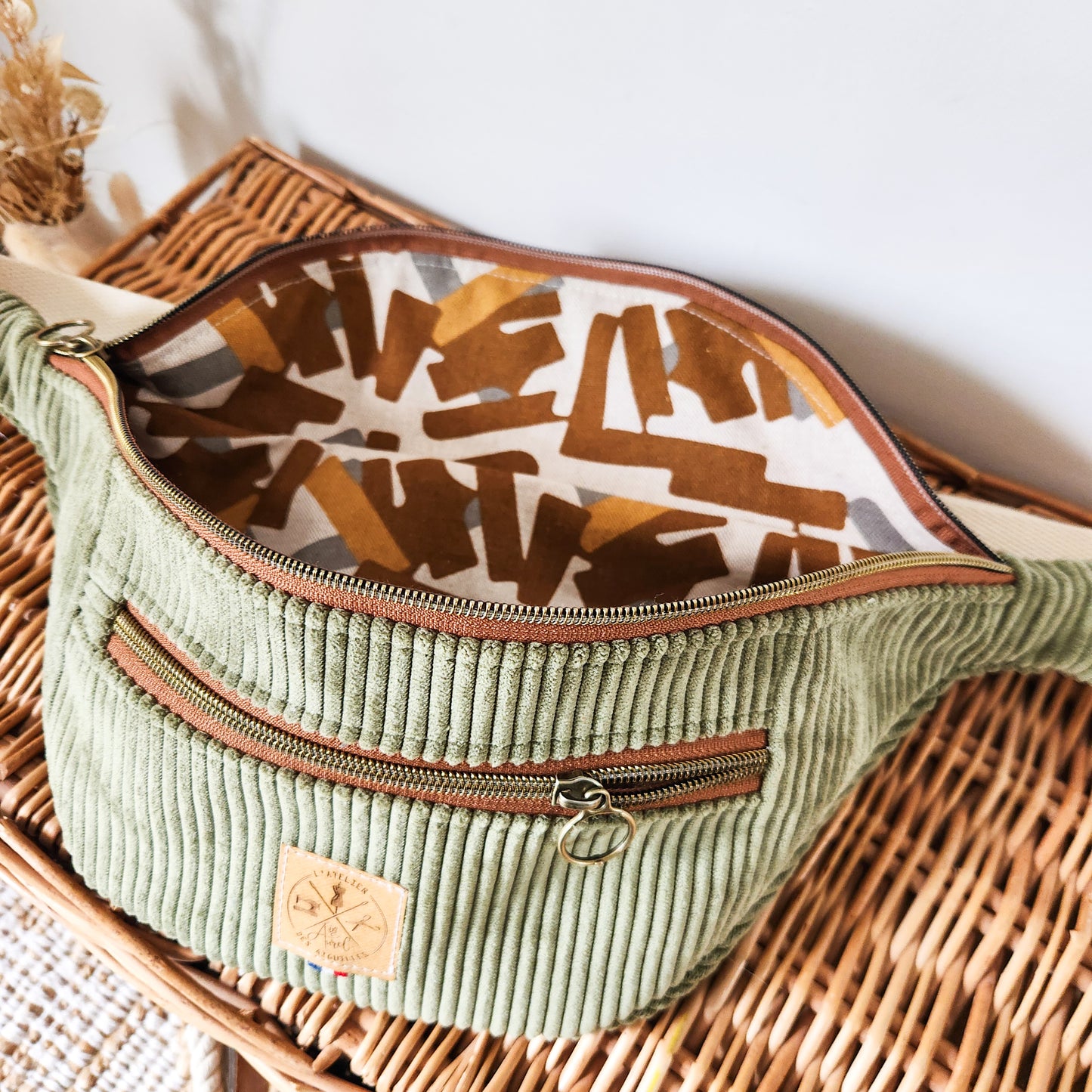 Banane 👨 Velours Kaki