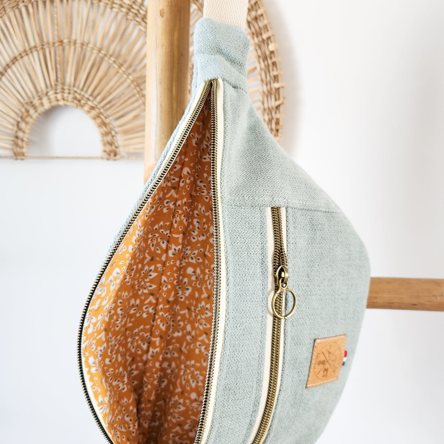 Banane Lisse - Bleu vert sarriette