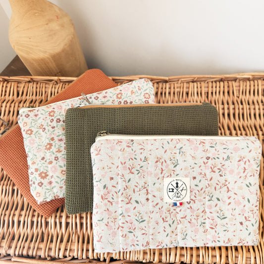 Pochette S Coton Louise / Ecru