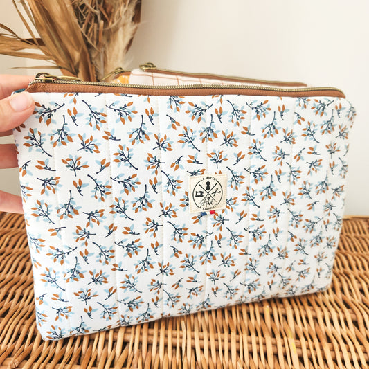 Pochette M Lola / déperlant Bleu