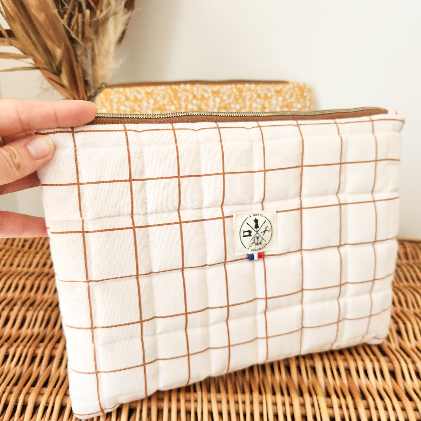 Pochette M Alix / déperlant Ecru