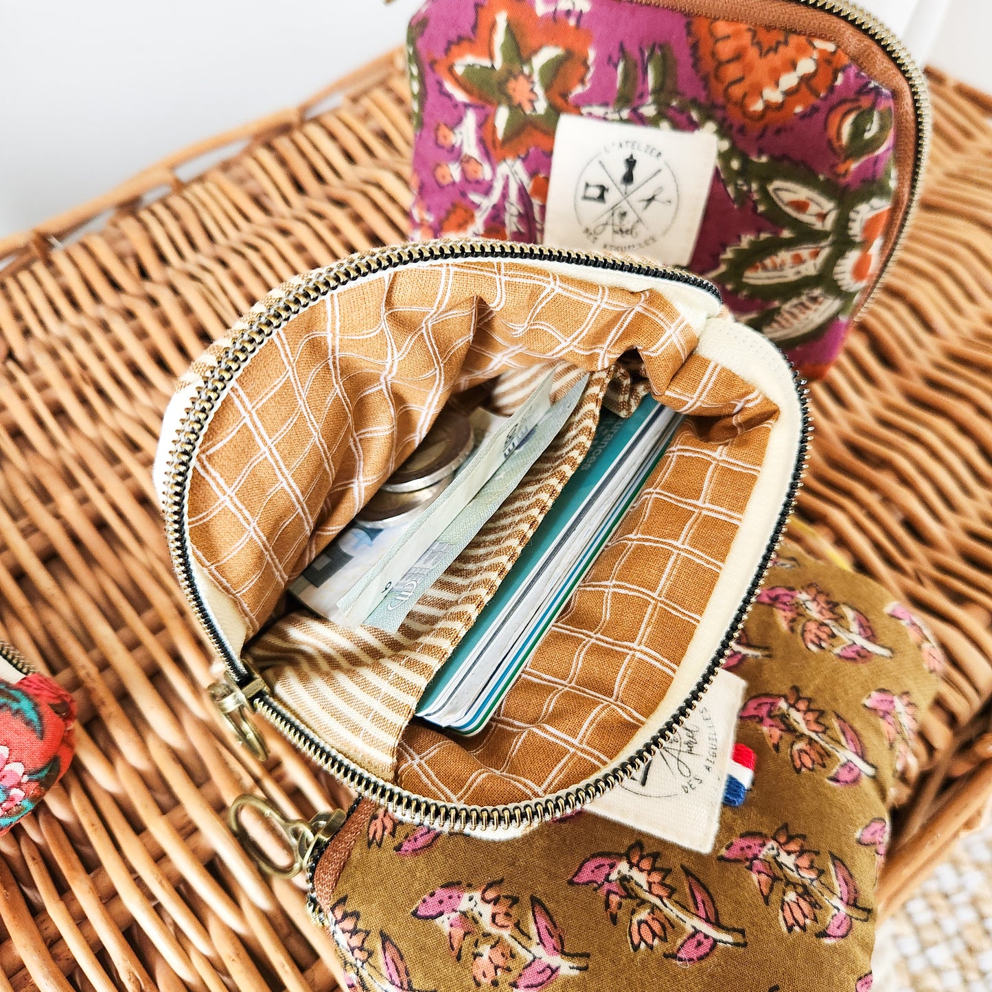 Porte Monnaie "Passe partout" à Motifs - Personnalisation