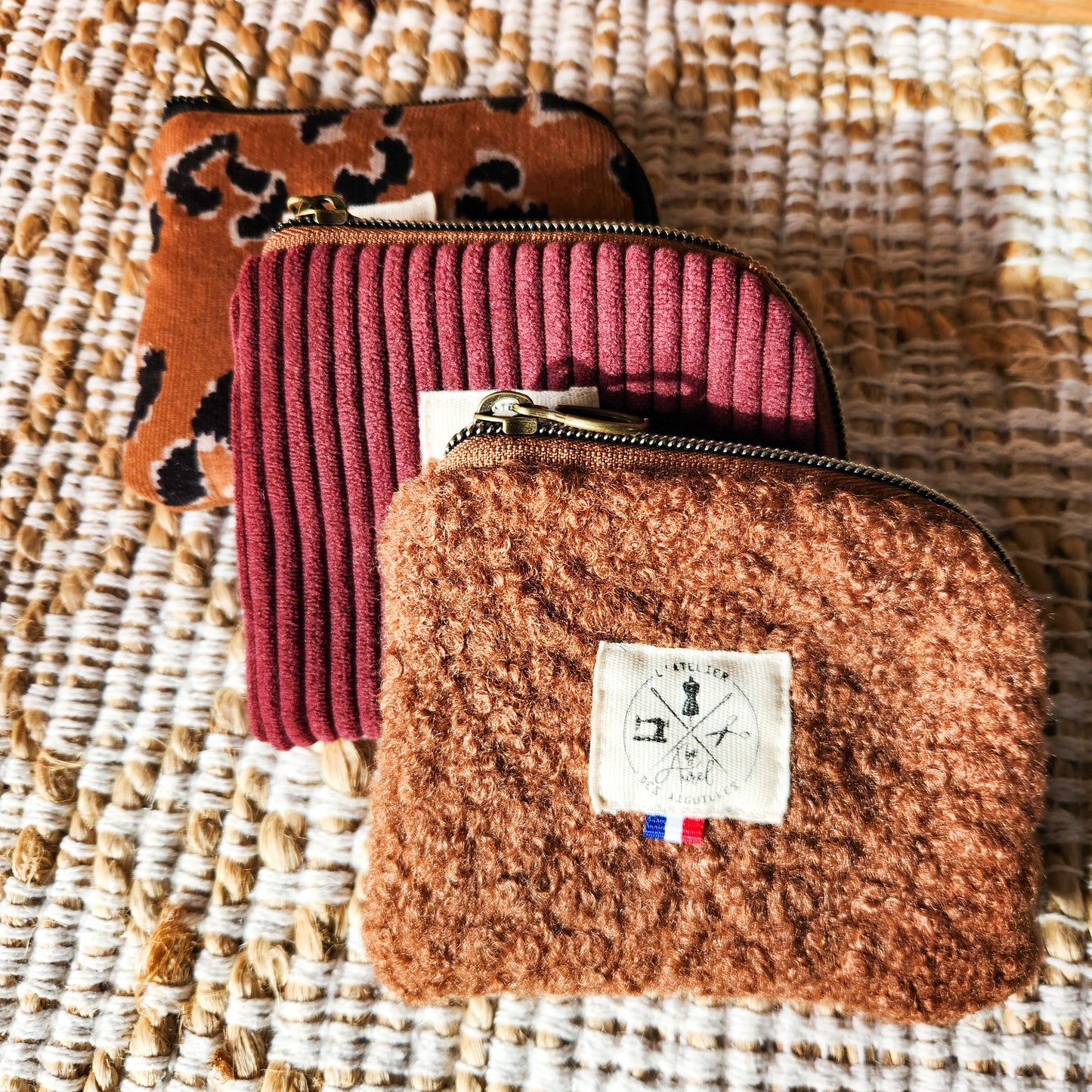 Porte Monnaie "Passe partout" Teddy - Personnalisation