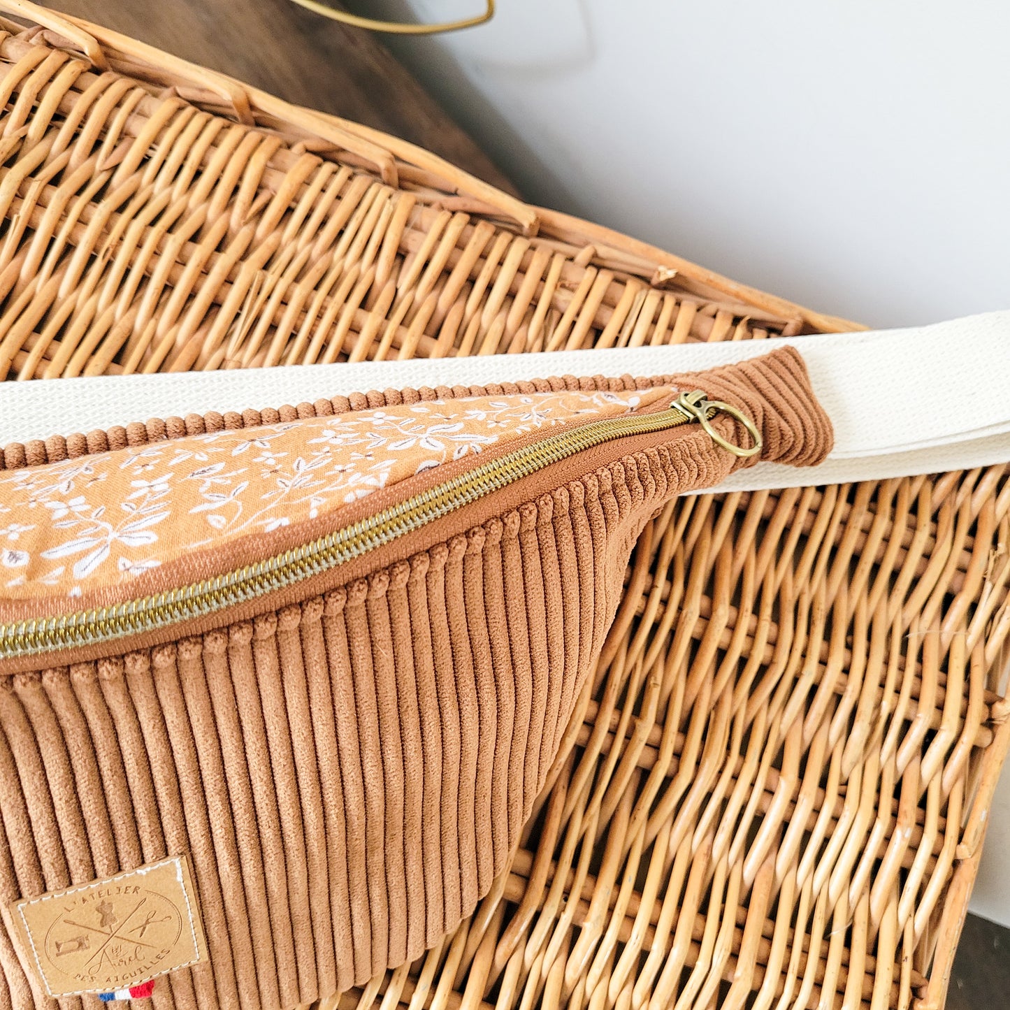 Banane Simple  Velours Canelle