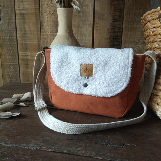 Sac Bandoulière Teddy Rouille