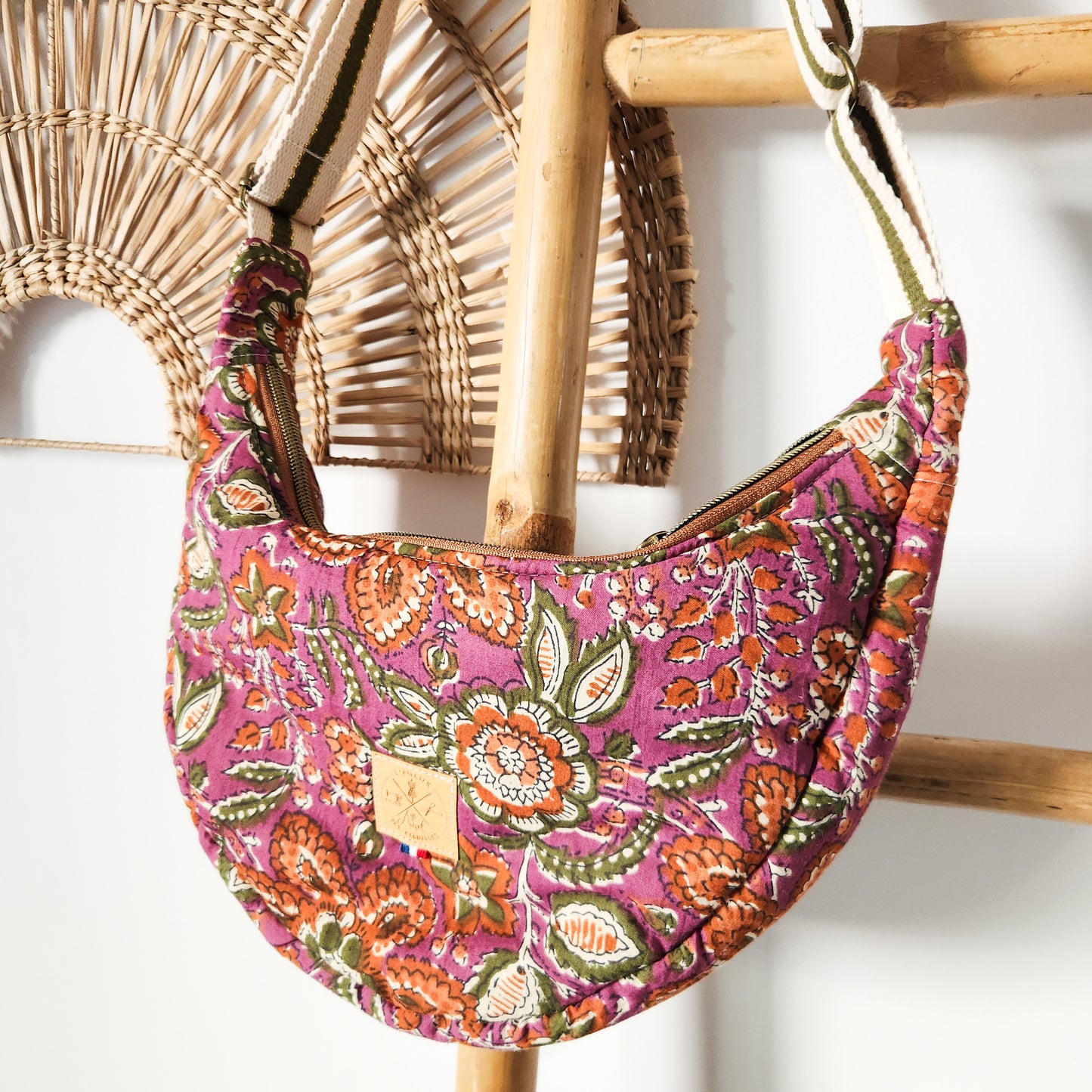 SAC DEMI LUNE S - à Motifs