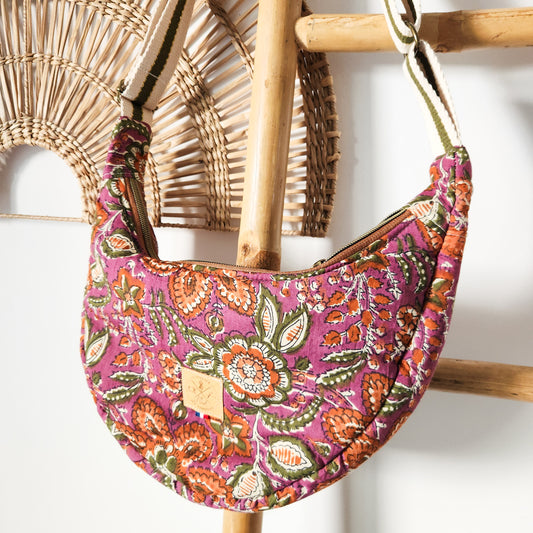 SAC DEMI LUNE S - à Motifs