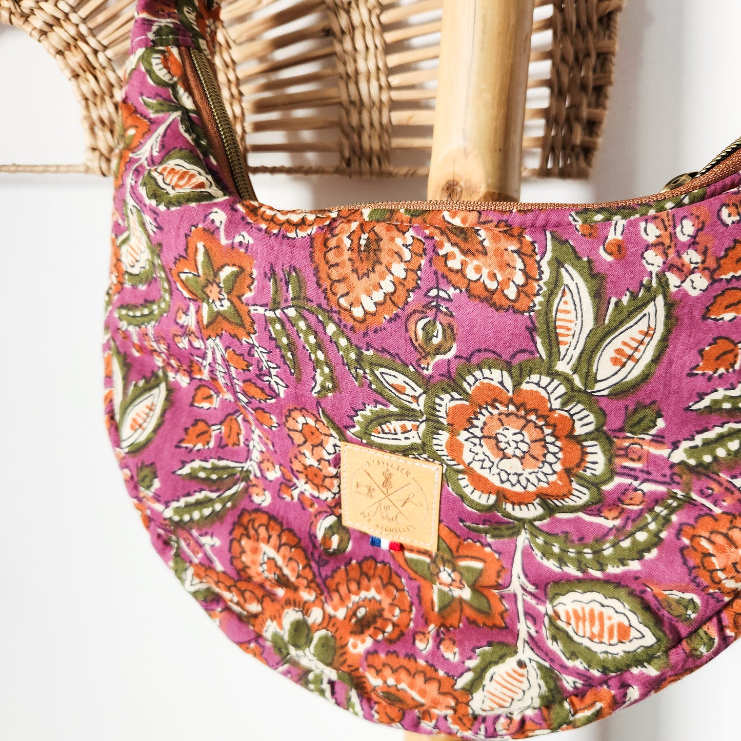 SAC DEMI LUNE S - à Motifs