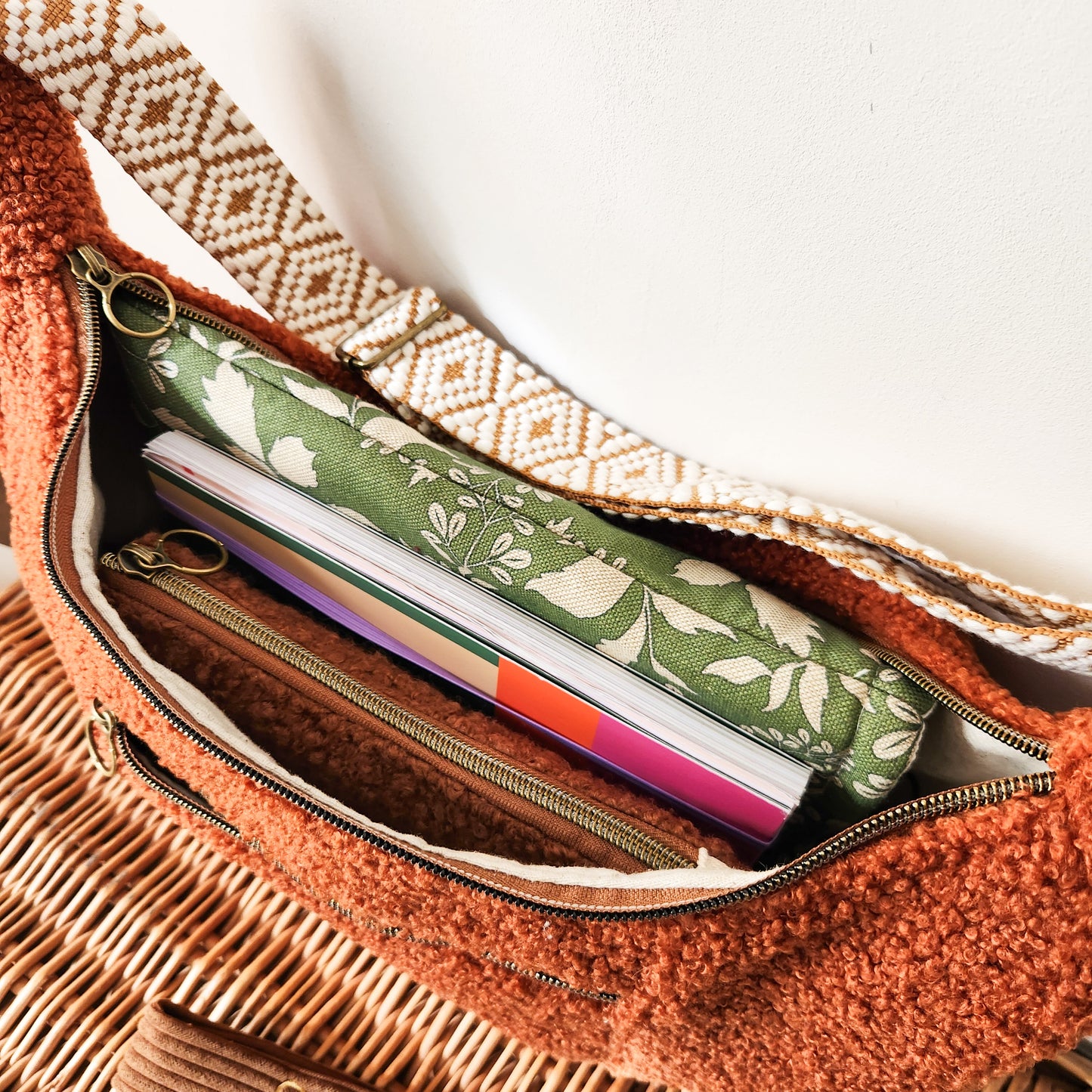 Sac Demi Lune M - Teddy