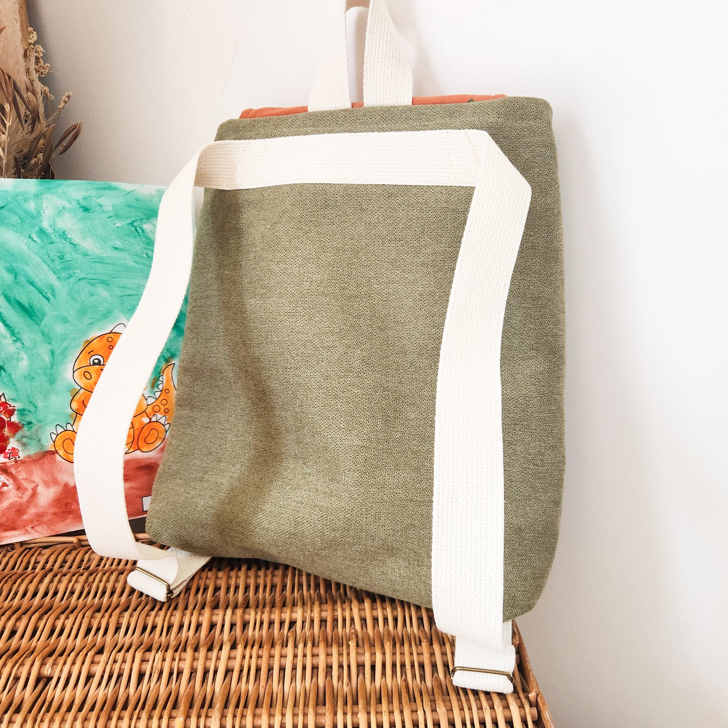 Mon premier "Sac à Dos" Flower pop