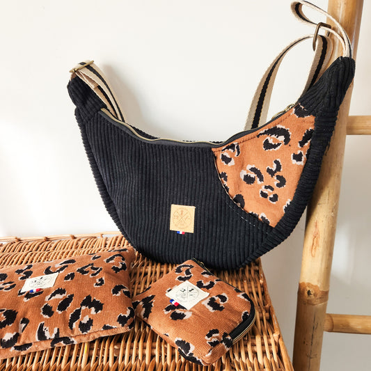 SAC DEMI LUNE S avec poche