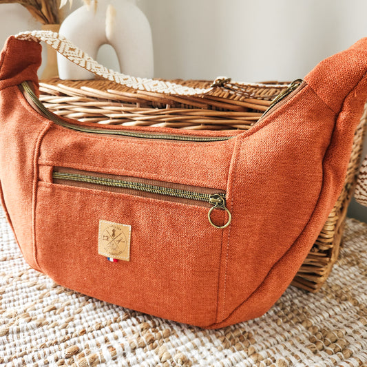 Sac Demi Lune M - Lisse
