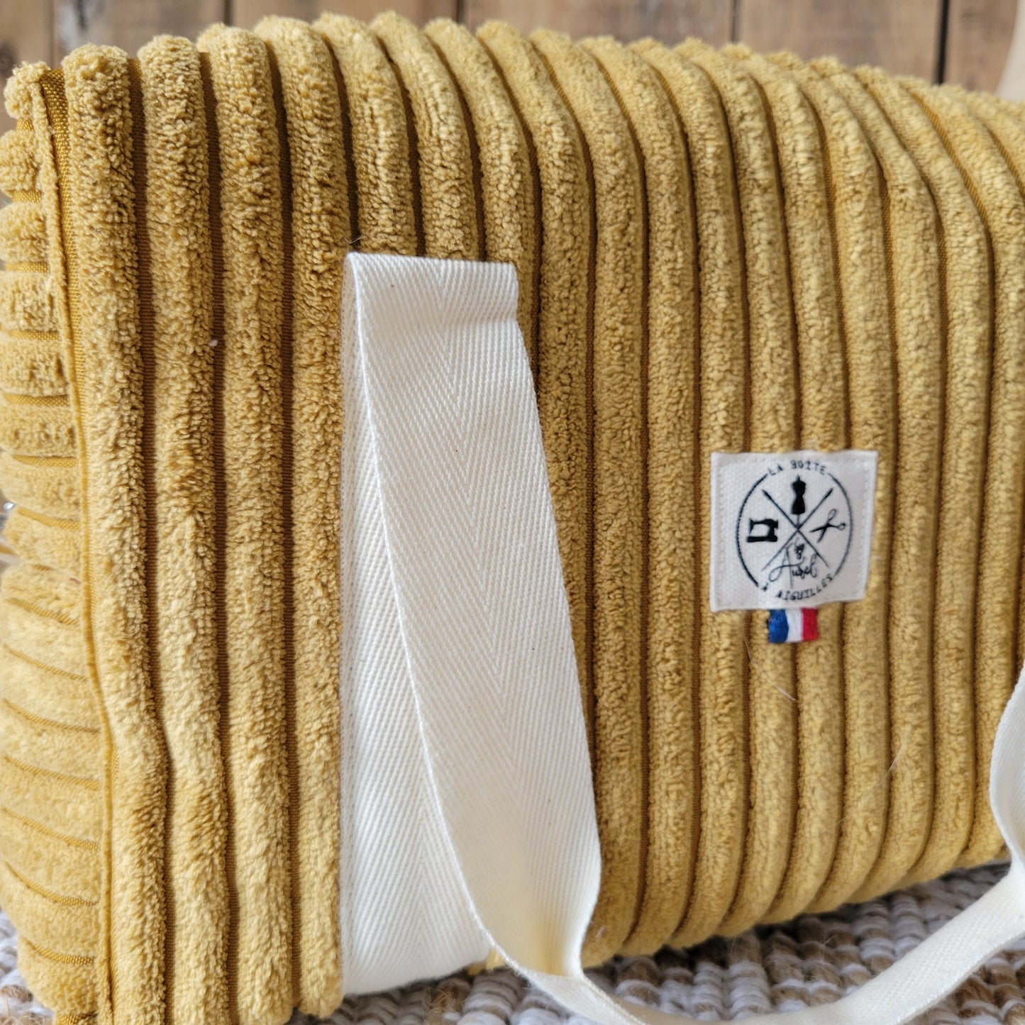 Trousse de Toilette XL Jaune