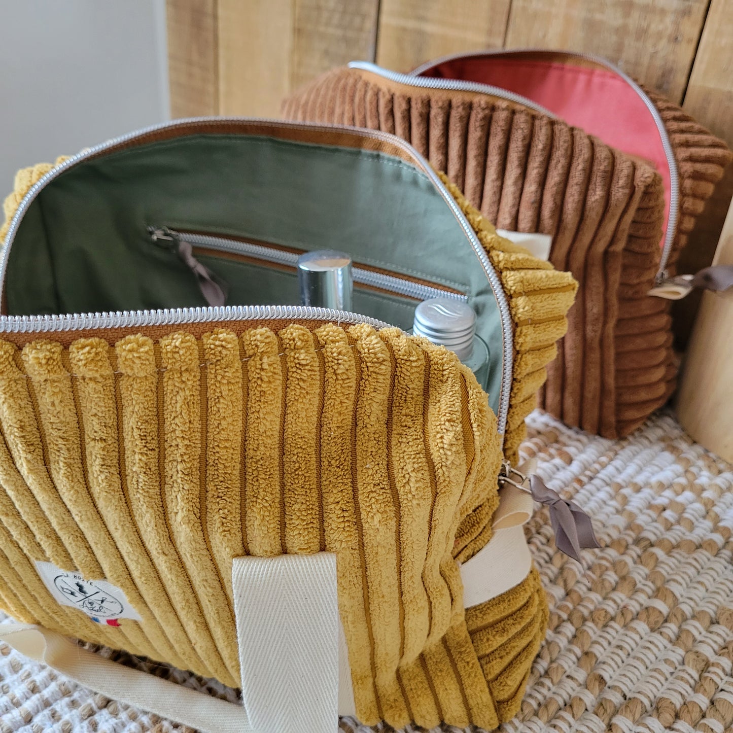 Trousse de Toilette XL Jaune