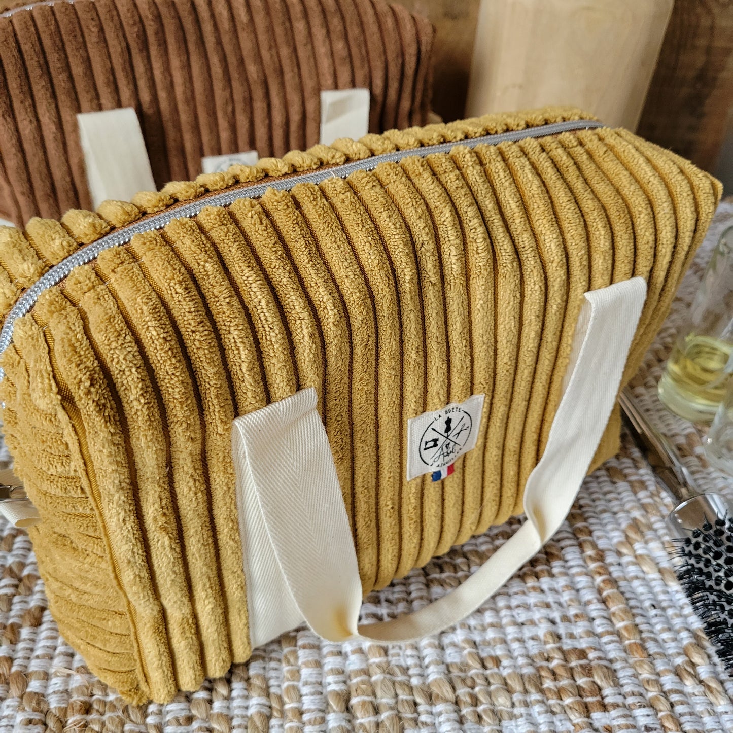Trousse de Toilette XL Jaune