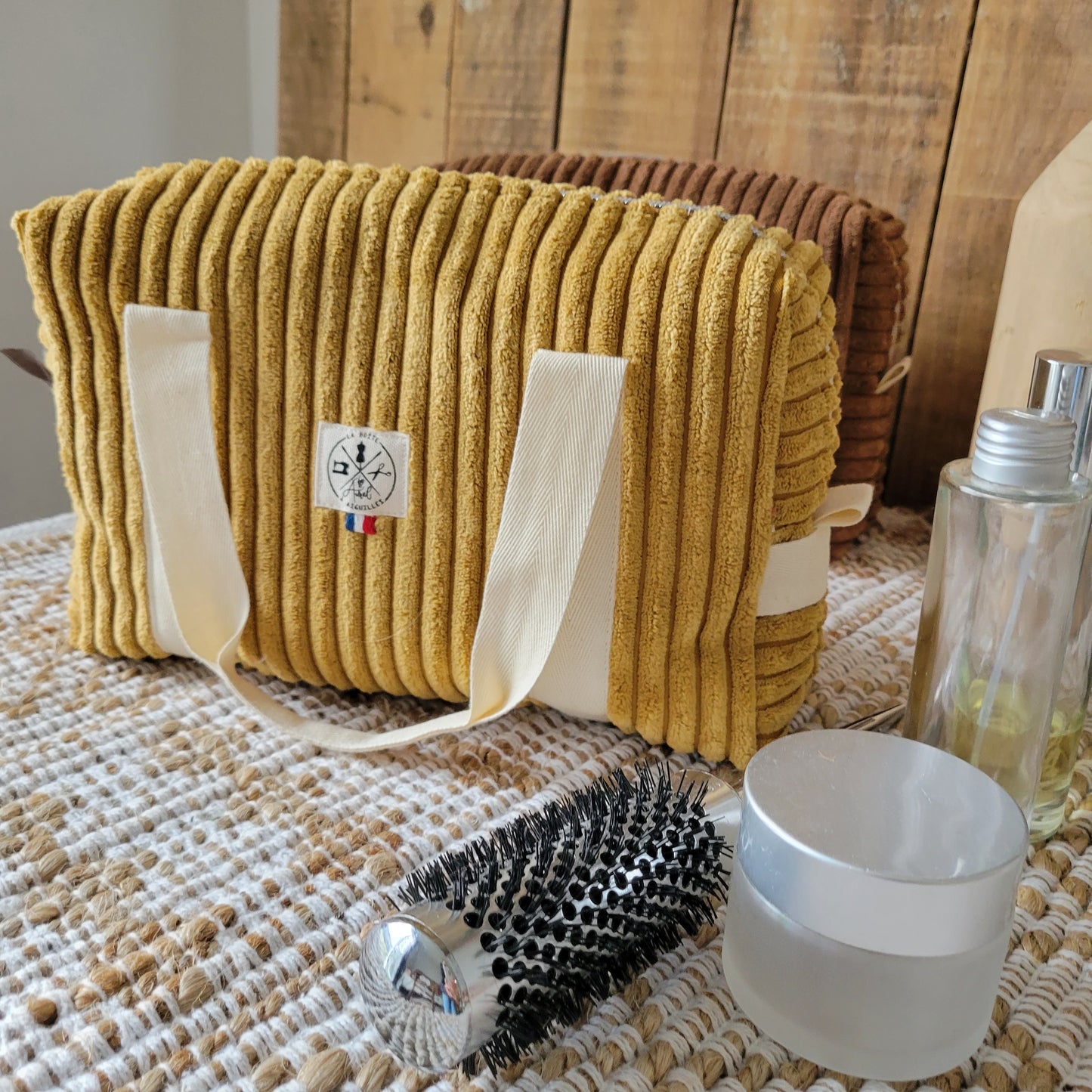 Trousse de Toilette XL Jaune